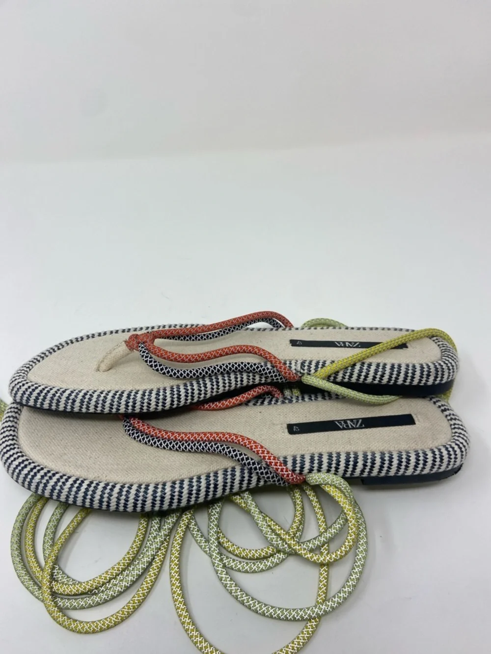 Zara flat rope sandals size 42 - Picture 7 of 16